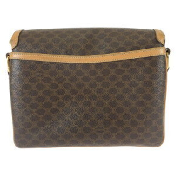 Celine Macadam brown leather shoulder bag - Picture 2 of 10